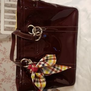 Coach Patent Leather Purse